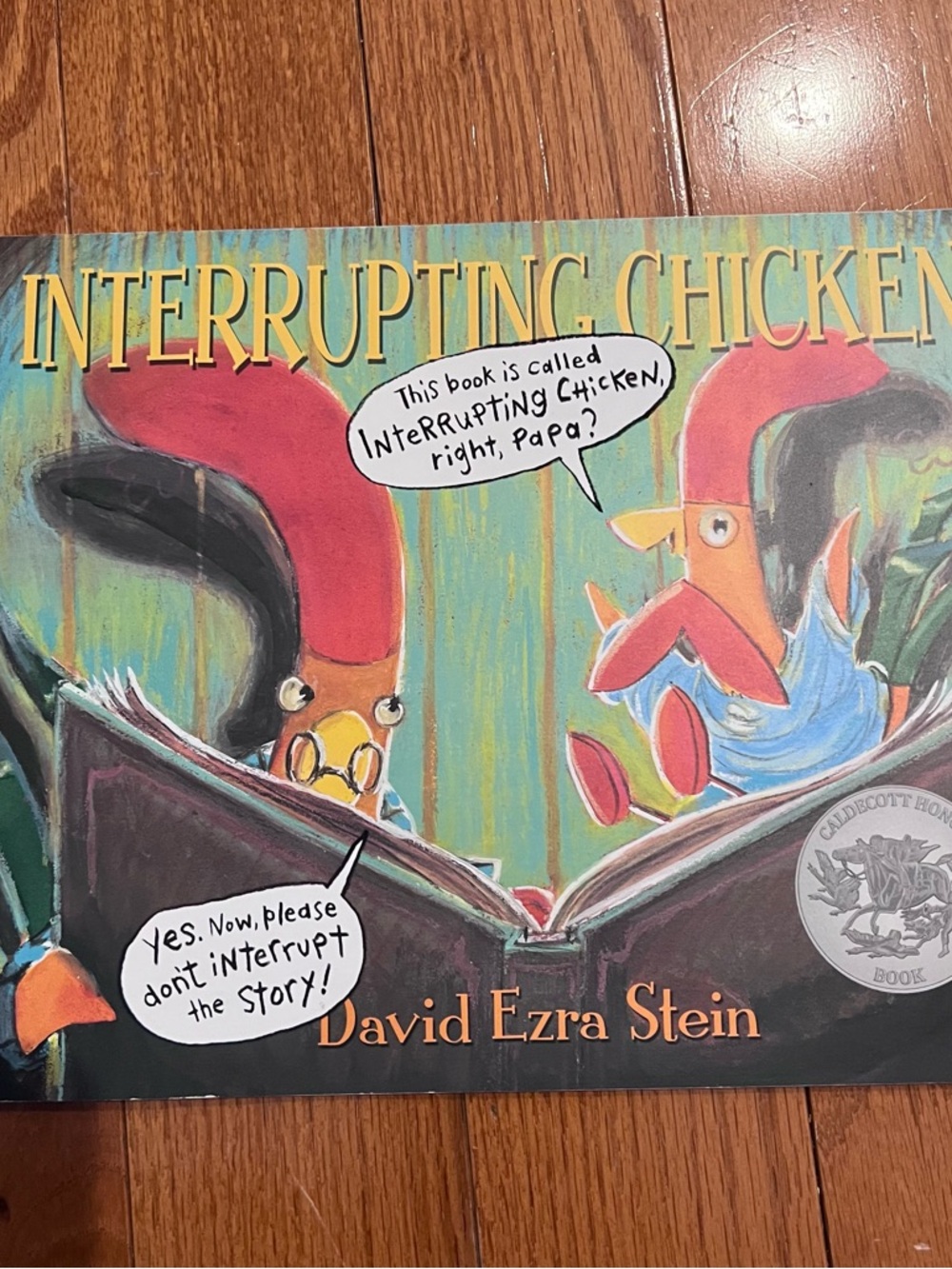Scholastic Interrupting Chicken by David Ezra Stein children book